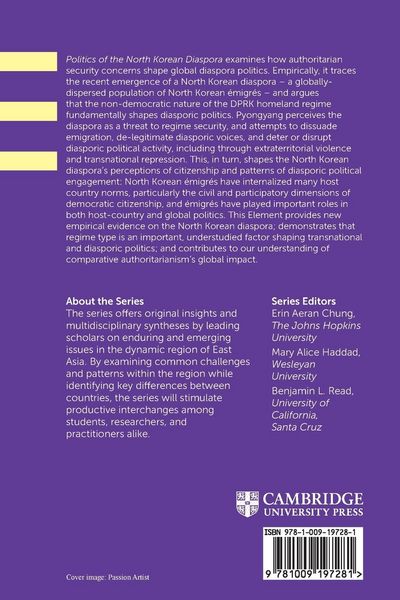 Produktbild: Politics of the North Korean Diaspora