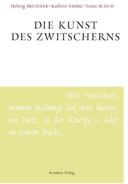 Produktbild: Die Kunst des Zwitscherns