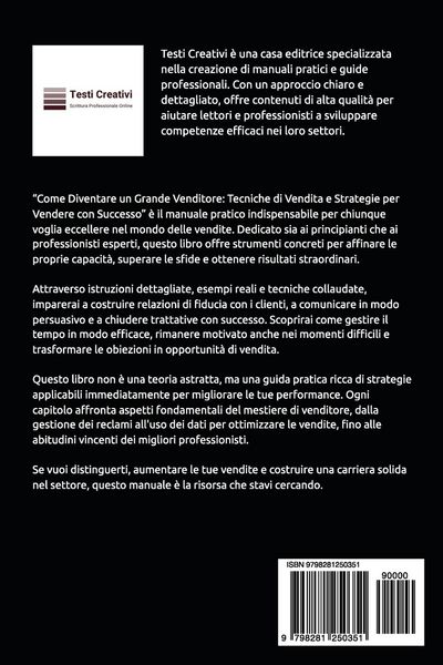 Produktbild: Come Diventare un Grande Venditore