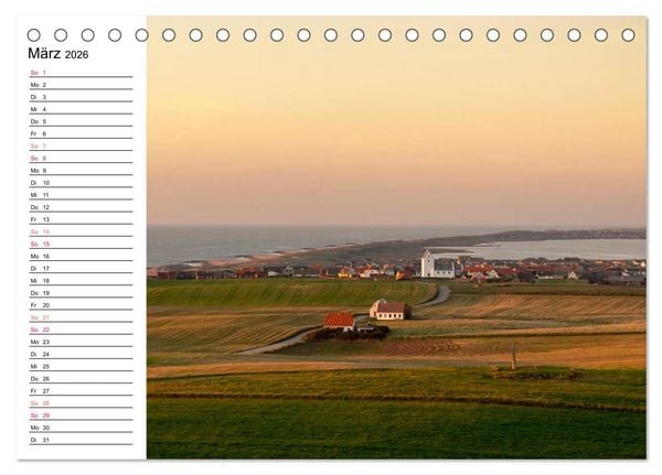 Produktbild: D&auml;nemark &ndash; Unterwegs in J&uuml;tland 2026 (Tischkalender 2026 DIN A5 quer), CALVENDO Monatskalender