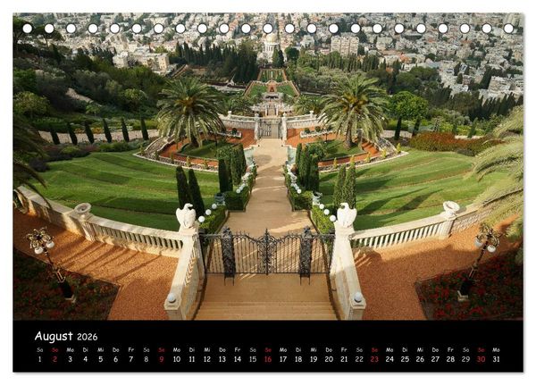 Produktbild: Israel - eindrucksvoll, anders, sch&ouml;n! (Tischkalender 2026 DIN A5 quer), CALVENDO Monatskalender