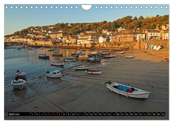 Produktbild: Cornwall - Devon Somerset Dorset (Wandkalender 2026 DIN A4 quer), CALVENDO Monatskalender