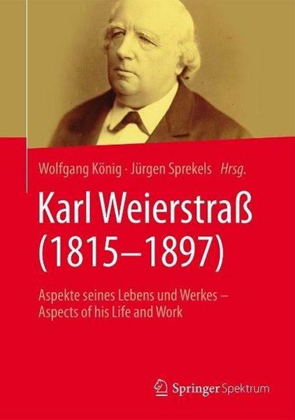 Produktbild: Karl Weierstra&szlig; (1815-1897)