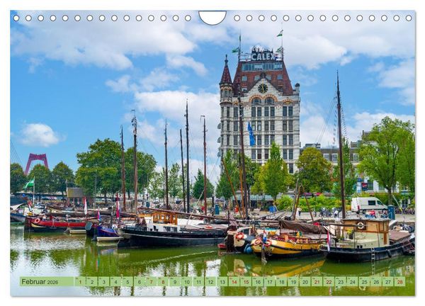 Produktbild: Rotterdam - modern und pulsierend (Wandkalender 2026 DIN A4 quer), CALVENDO Monatskalender