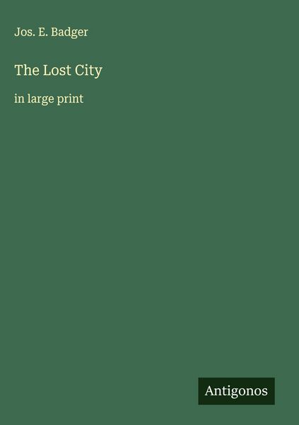Produktbild: The Lost City