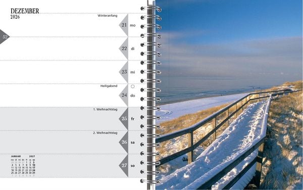 Produktbild: Sylt-die Insel 2027 Tischkalender