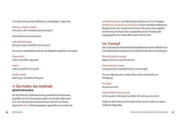 Produktbild: Living Language Dothraki