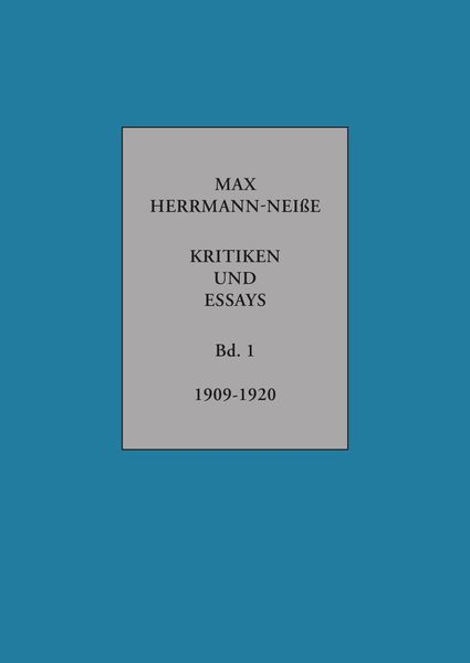 Produktbild: Kritiken und Essays
