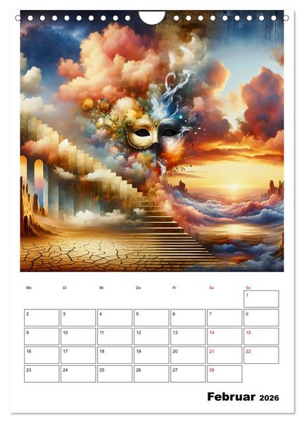 Produktbild: Treppen der Illusionen (Wandkalender 2026 DIN A4 hoch), CALVENDO Monatskalender