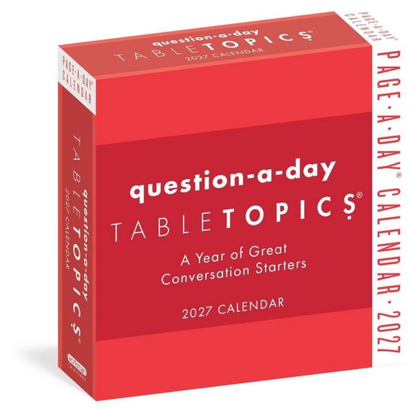 Produktbild: TableTopics&reg; Question-A-Day Page-A-Day&reg; Calendar 2027
