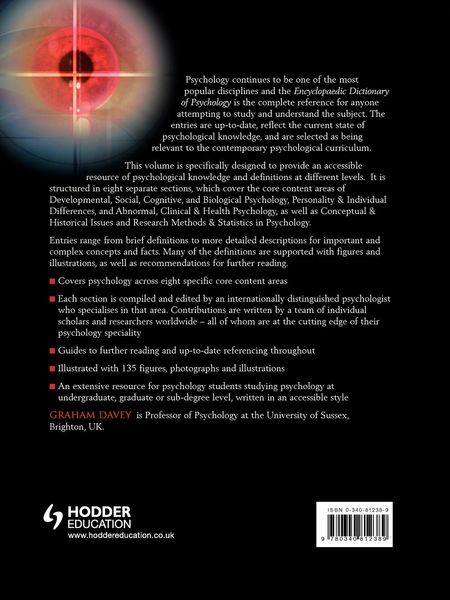 Produktbild: Encyclopaedic Dictionary of Psychology