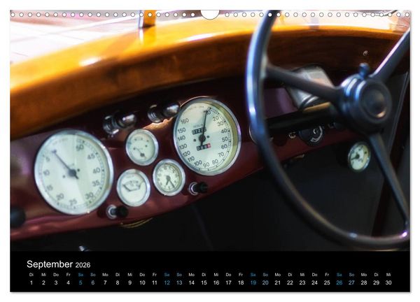 Produktbild: CLASSIC COCKPITS - Funktionale Kunstwerke aus einer anderen Zeit (Wandkalender 2026 DIN A3 quer), CALVENDO Monatskalender