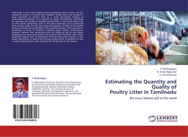 Produktbild: Estimating the Quantity and Quality of Poultry Litter in Tamilnadu