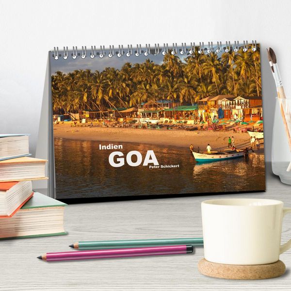 Produktbild: Indien - Goa (Tischkalender 2026 DIN A5 quer), CALVENDO Monatskalender