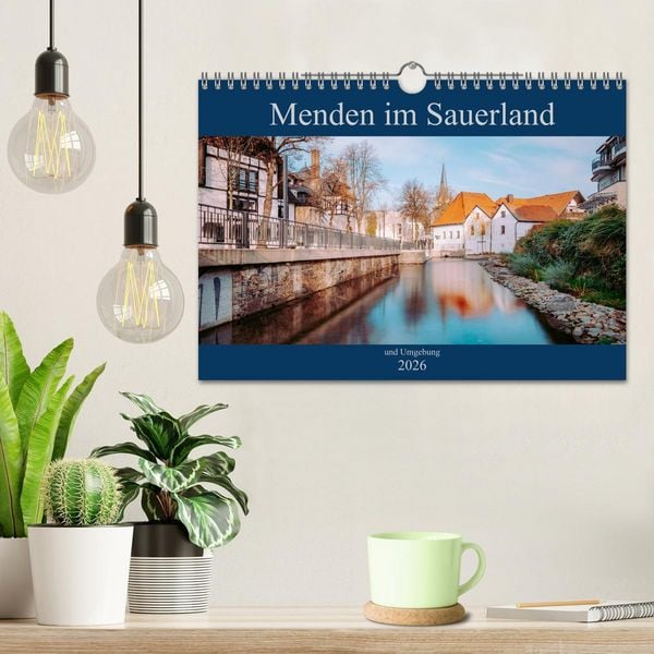 Produktbild: Menden im Sauerland und Umgebung (Wandkalender 2026 DIN A4 quer), CALVENDO Monatskalender