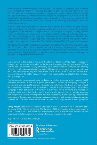 Produktbild: Using Social Marketing for Public Emergency Preparedness