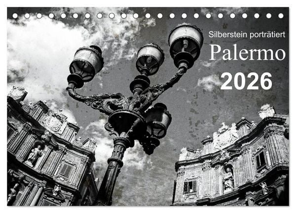 Produktbild: Silberstein portr&auml;tiert Palermo (Tischkalender 2026 DIN A5 quer), CALVENDO Monatskalender