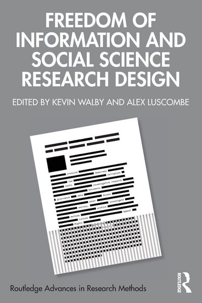 Produktbild: Freedom of Information and Social Science Research Design