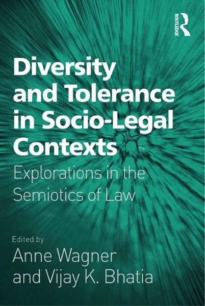 Produktbild: Diversity and Tolerance in Socio-Legal Contexts