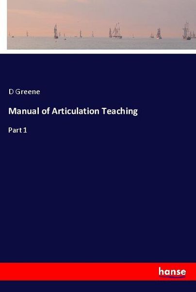Produktbild: Manual of Articulation Teaching