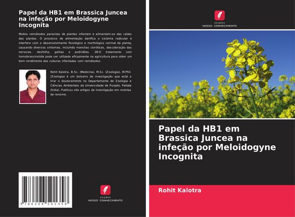 Produktbild: Papel da HB1 em Brassica Juncea na infe&ccedil;&atilde;o por Meloidogyne Incognita