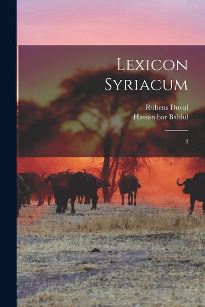 Produktbild: Lexicon syriacum: 3