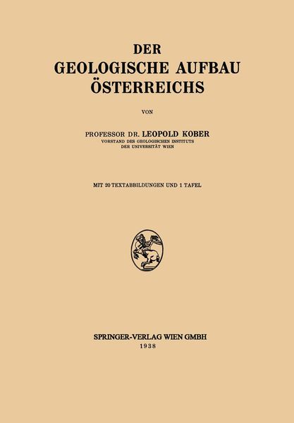 Produktbild: Der Geologische Aufbau &Ouml;sterreichs