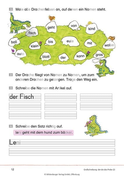 Das Übungsheft Deutsch 2