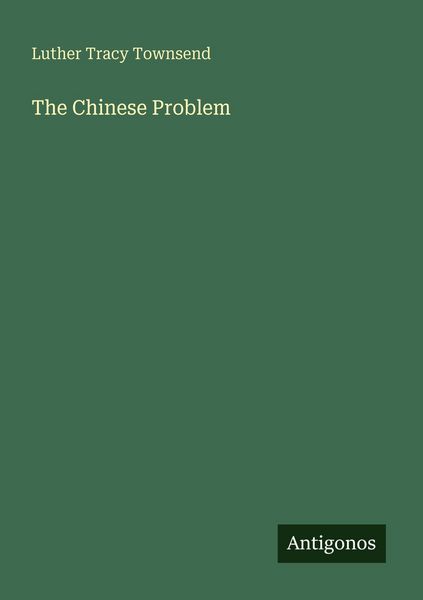 Produktbild: The Chinese Problem