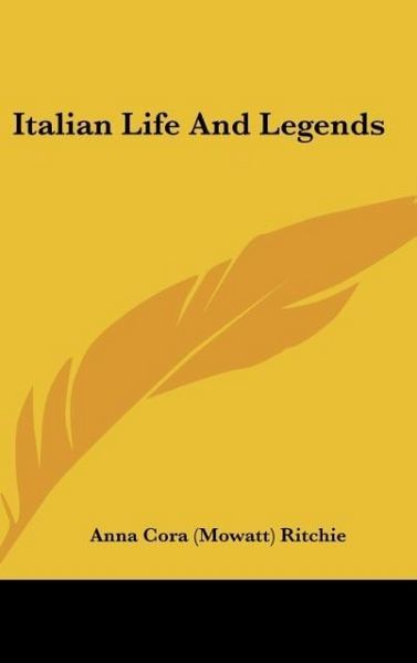 Produktbild: Ritchie, A: Italian Life And Legends