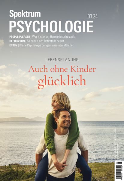 Spektrum Psychologie 3/2024 - Auch ohne Kinder glücklich, Paperback von Spektrum der Wissenschaft, Spektrum der Wissenschaft, 978-3-95892-828-2
