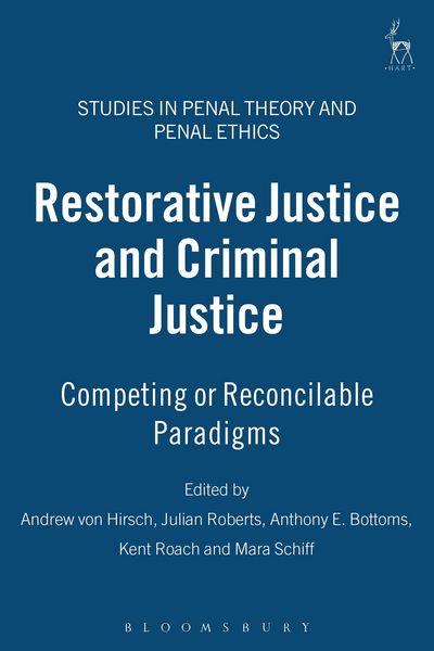 Produktbild: Restorative Justice and Criminal Justice