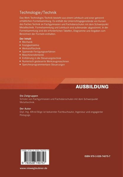 Technologie / Technik für Fachgymnasien und Fachoberschulen