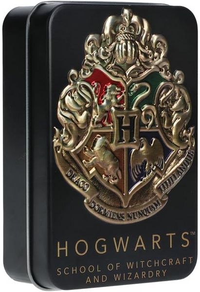Produktbild: Hogwarts Playing Cards in a Tin Black