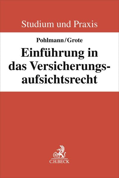 Produktbild: Einf&uuml;hrung in das Versicherungsaufsichtsrecht