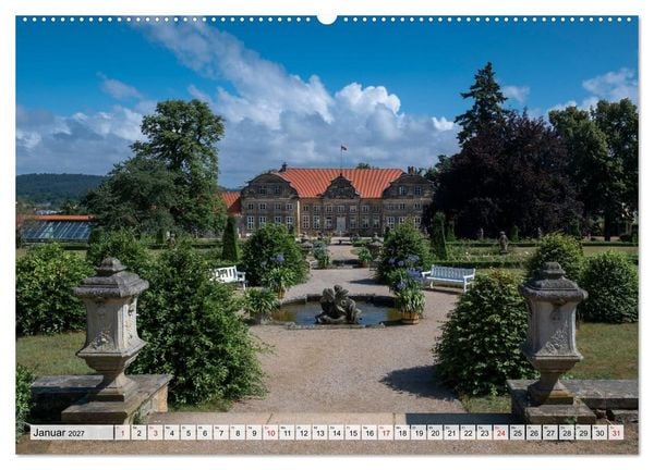 Produktbild: Blankenburg verzaubert - Die Bl&uuml;tenstadt im Harz (Wandkalender 2027 DIN A2 quer), CALVENDO Monatskalender