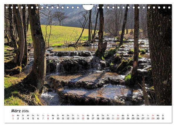 Produktbild: Impressionen von der Schw&auml;bischen Alb (Wandkalender 2026 DIN A4 quer), CALVENDO Monatskalender