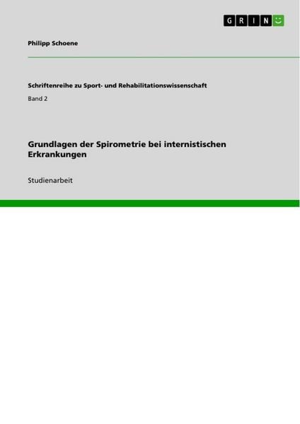 Produktbild: Grundlagen der Spirometrie bei internistischen Erkrankungen