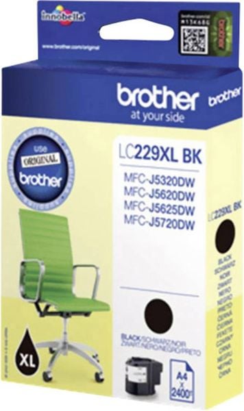 Brother Druckerpatrone LC-229XLBK Original Schwarz LC229XLBK