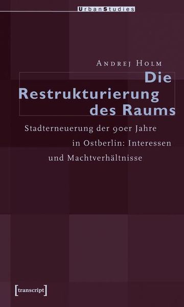 Produktbild: Die Restrukturierung des Raumes