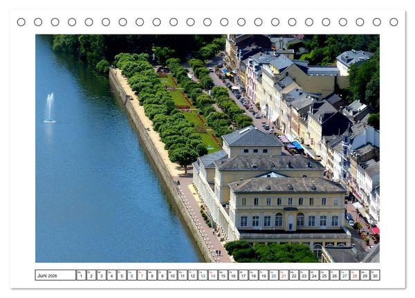 Produktbild: Bad Ems - Kurort und Kaiserbad an der Lahn (Tischkalender 2026 DIN A5 quer), CALVENDO Monatskalender