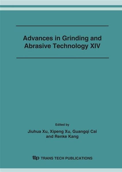 Produktbild: Advances in Grinding and Abrasive Technology XIV