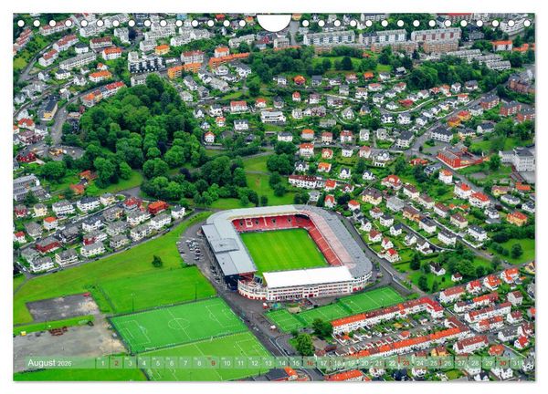 Produktbild: Norwegen aus dem Hubschrauber - Luftaufnahmen und Panorama (Wandkalender 2026 DIN A4 quer), CALVENDO Monatskalender
