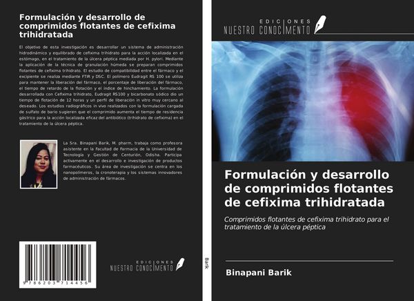 Produktbild: Formulaci&oacute;n y desarrollo de comprimidos flotantes de cefixima trihidratada