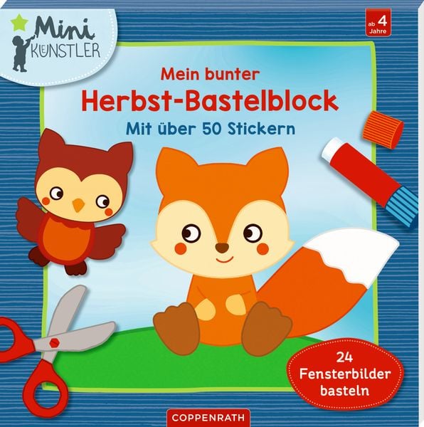 Produktbild: Mein bunter Herbst-Bastelblock