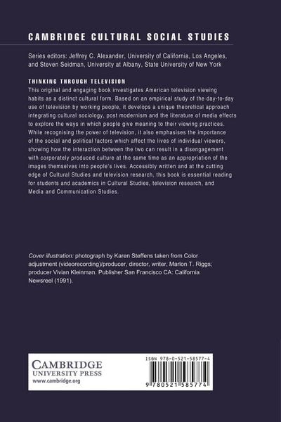 Produktbild: Thinking Through Television