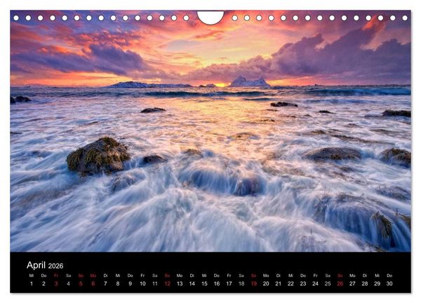 Produktbild: Norwegen (Wandkalender 2026 DIN A4 quer), CALVENDO Monatskalender