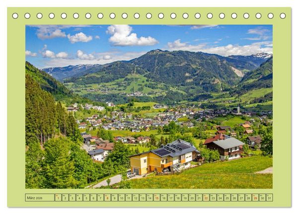 Produktbild: Sch&ouml;ne Gr&uuml;&szlig;e aus St.Veit im Pongau (Tischkalender 2026 DIN A5 quer), CALVENDO Monatskalender