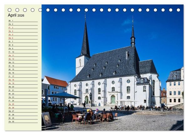 Produktbild: Weimar - Mit Plan durch das Jahr (Tischkalender 2026 DIN A5 quer), CALVENDO Monatskalender