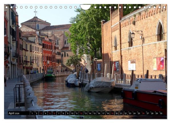 Produktbild: Auf den Kan&auml;len von Venedig (Wandkalender 2026 DIN A4 quer), CALVENDO Monatskalender